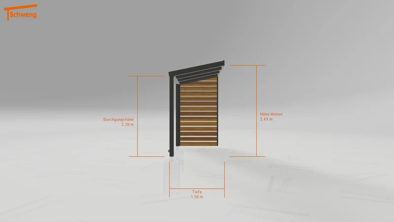 #DE Schweng Terrassenüberdachung S350 (ID 9wpzd5)