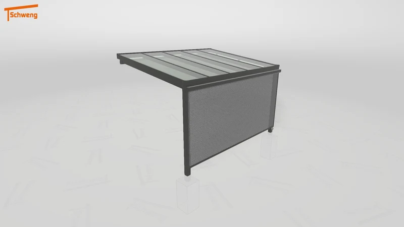 #DE Schweng Terrassenüberdachung S400 (ID k2y43k)