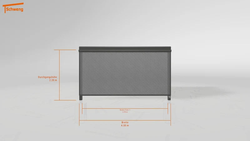#DE Schweng Terrassenüberdachung S400 (ID k2y43k)