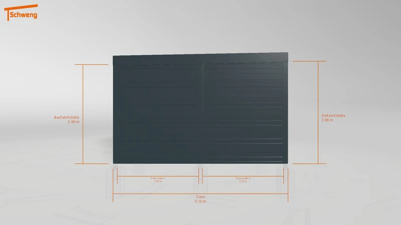 #AT Schweng Flachdachcarport C600 (ID w3nbpz) #MTG