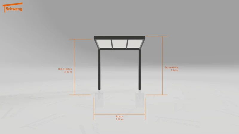#AT Schweng Terrassenüberdachung S350 (ID 5m98w8)