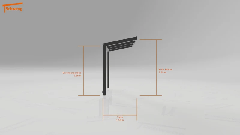 #AT Schweng Terrassenüberdachung S350 (ID 5m98w8)