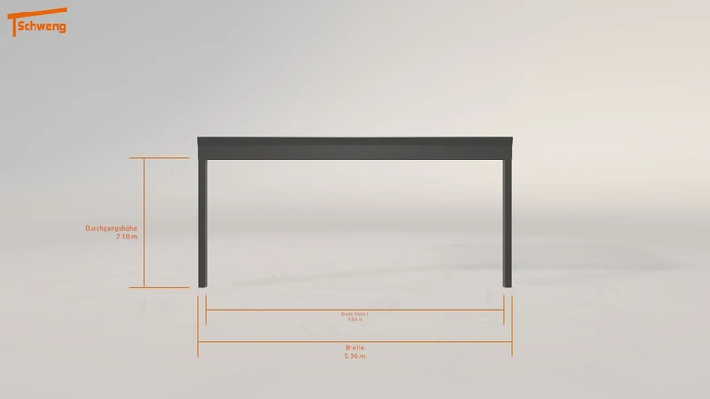 #DE Schweng Terrassenüberdachung S400 (ID 77qy82)