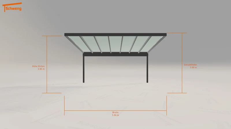#DE Schweng Terrassenüberdachung S400 (ID 77qy82)