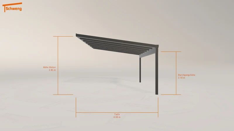 #DE Schweng Terrassenüberdachung S400 (ID 77qy82)