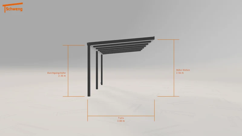#DE Schweng Terrassenüberdachung S350 (ID dv57p7)