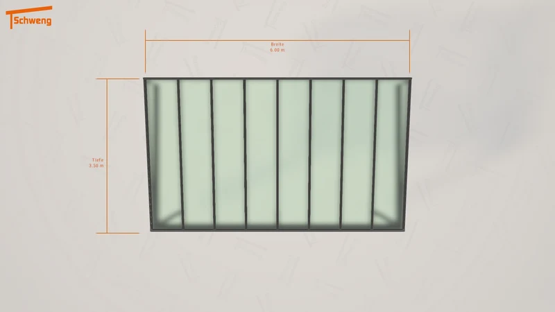 #DE Schweng Terrassenüberdachung S350 (ID w37q9r)