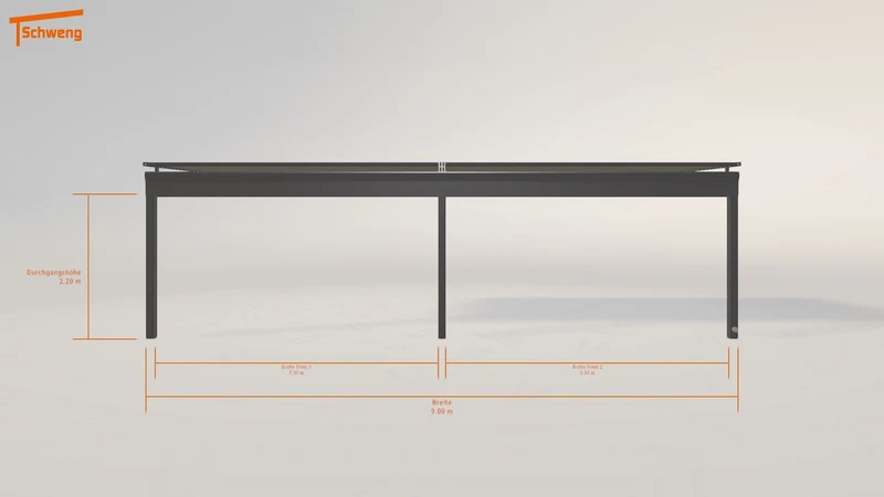 #DE Schweng Terrassenüberdachung S400 (ID 5mn3kr)