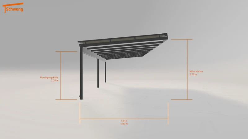 #DE Schweng Terrassenüberdachung S400 (ID 5mn3kr)