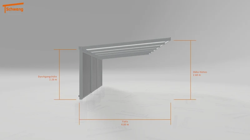 #AT Schweng Terrassenüberdachung S400 (ID x759k3)
