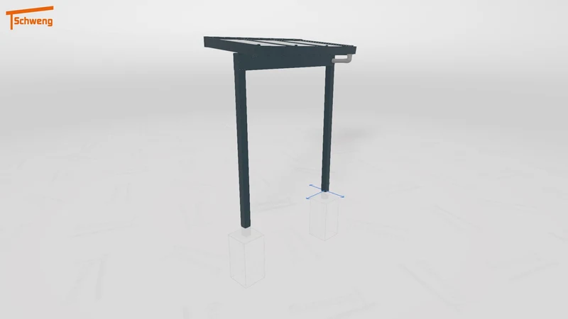 #DE Schweng Terrassenüberdachung S350 (ID 857j4m)