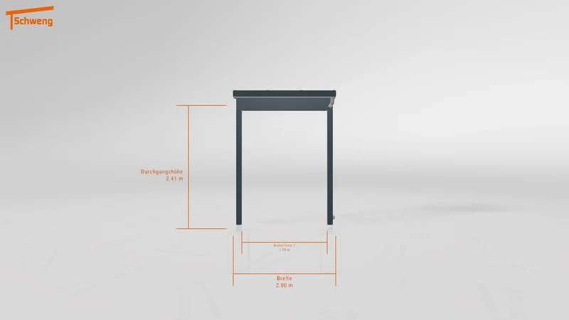 #DE Schweng Terrassenüberdachung S350 (ID yg7z5v)