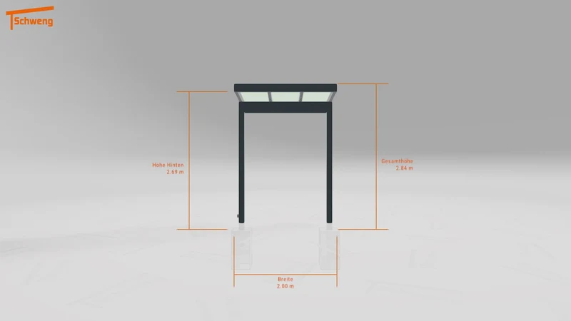 #DE Schweng Terrassenüberdachung S350 (ID yg7z5v)