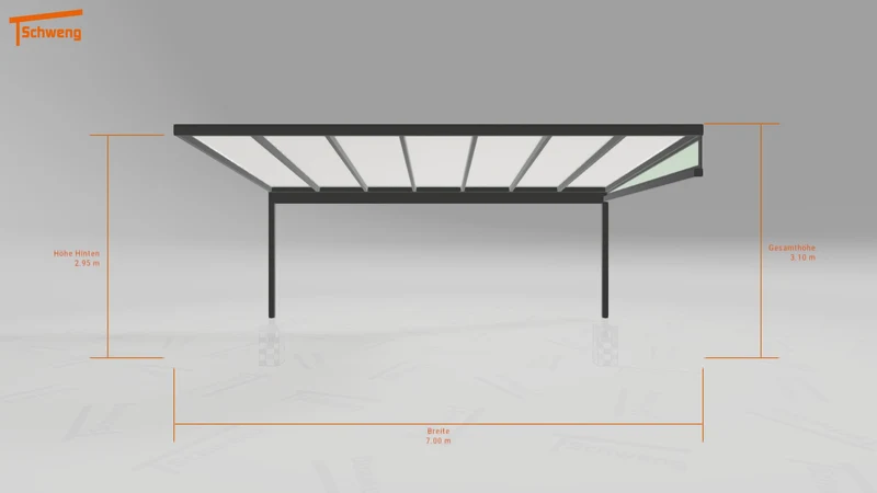#DE Schweng Terrassenüberdachung S400 (ID rjrxrz)