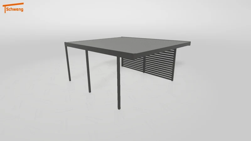 #DE Schweng Flachdachcarport C600 (ID zbx9xd) #MTG