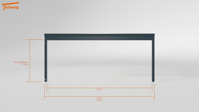 #AT Schweng Pultdachcarport S400 (ID g7prj2)