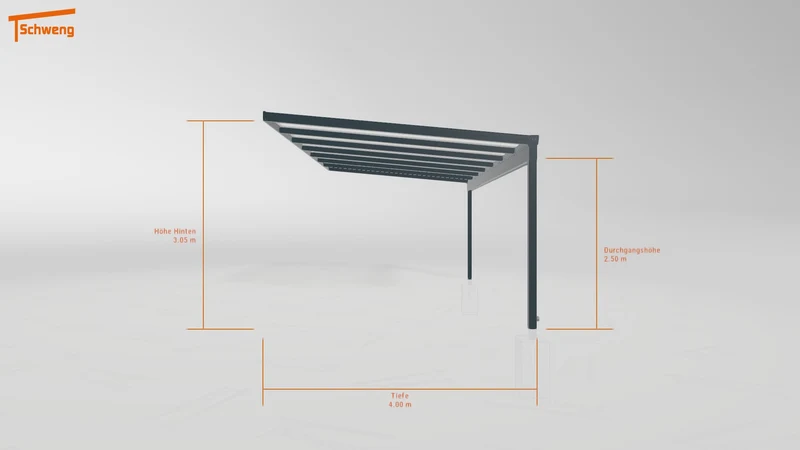 #AT Schweng Pultdachcarport S400 (ID g7prj2)