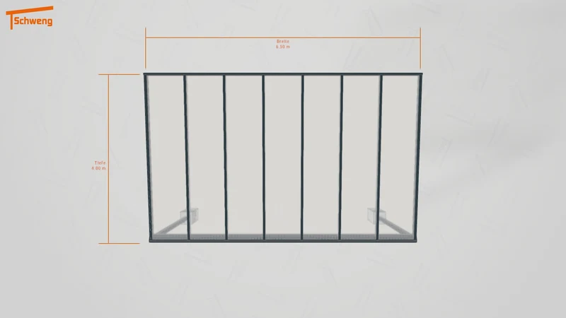 #AT Schweng Pultdachcarport S400 (ID g7prj2)