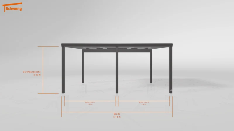 #DE Schweng Pultdachcarport S400 (ID n54wyw)