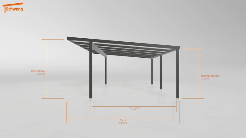 #DE Schweng Pultdachcarport S400 (ID jjrgbp) #MTG