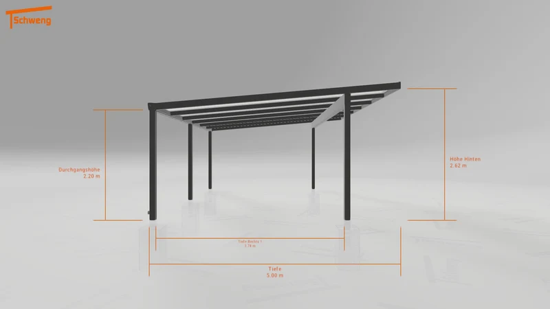 #DE Schweng Pultdachcarport S400 (ID jjrgbp) #MTG