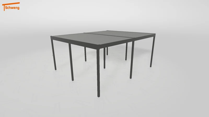 #DE Schweng Flachdachcarport C600+ (ID x75dw3)