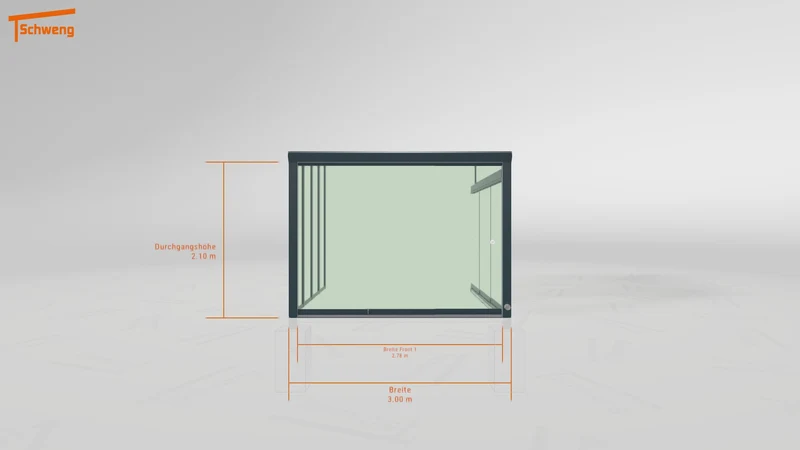 #DE Schweng Terrassenüberdachung S400 (ID yg738v)