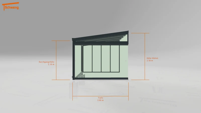 #DE Schweng Terrassenüberdachung S400 (ID yg738v)
