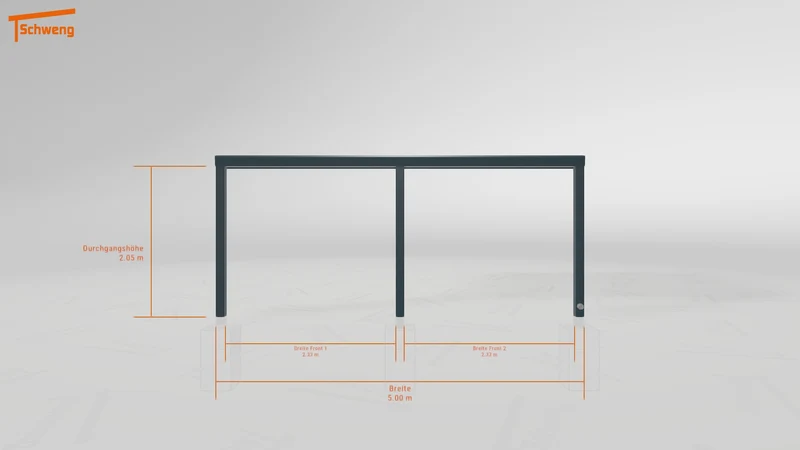 #DE Schweng Terrassenüberdachung S400 (ID dvz953)