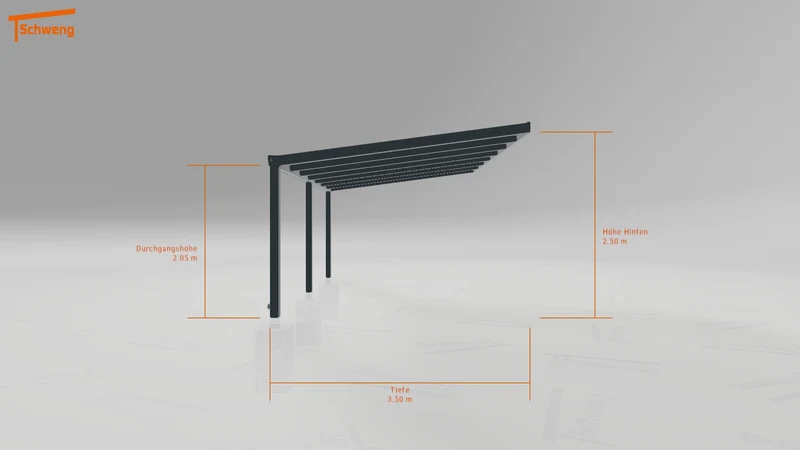 #DE Schweng Terrassenüberdachung S400 (ID dvz953)