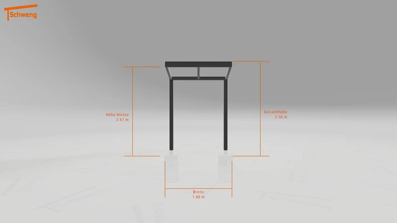 #DE Schweng Terrassenüberdachung S350 (ID 2qbd5b)
