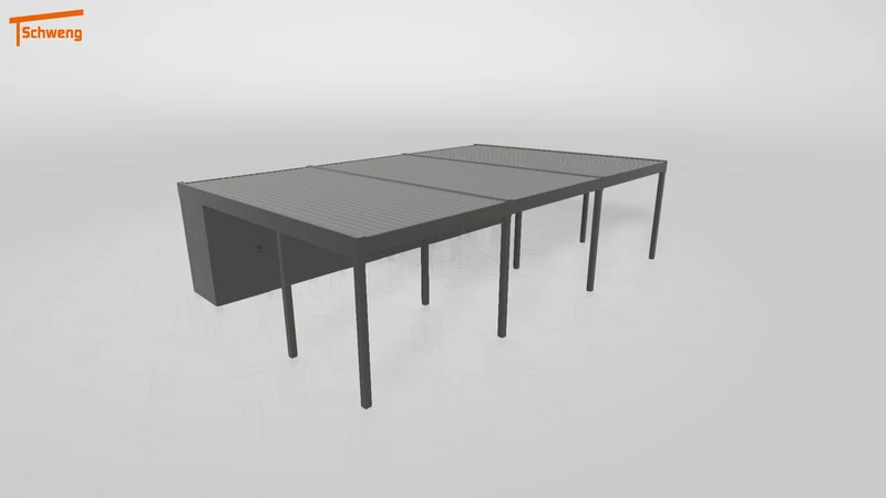 #DE Schweng Flachdachcarport C600+ (ID w3y45j) #MTG