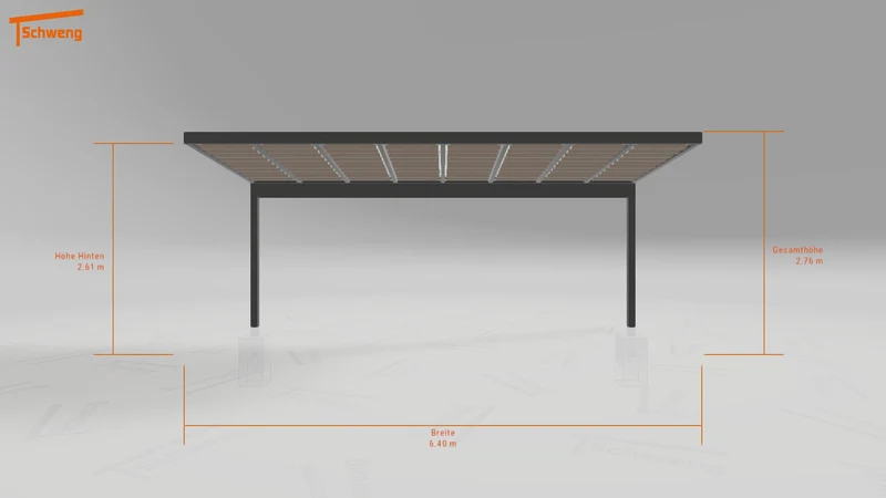 #AT Schweng Terrassenüberdachung S400 (ID 857q3q)