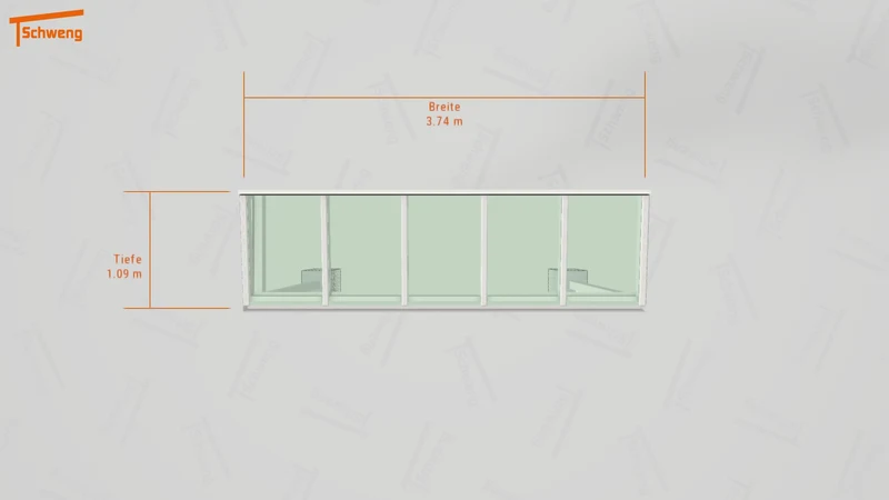 #DE Schweng Terrassenüberdachung S350 (ID mjrmz8)