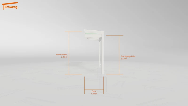 #DE Schweng Terrassenüberdachung S350 (ID w3ydwz)