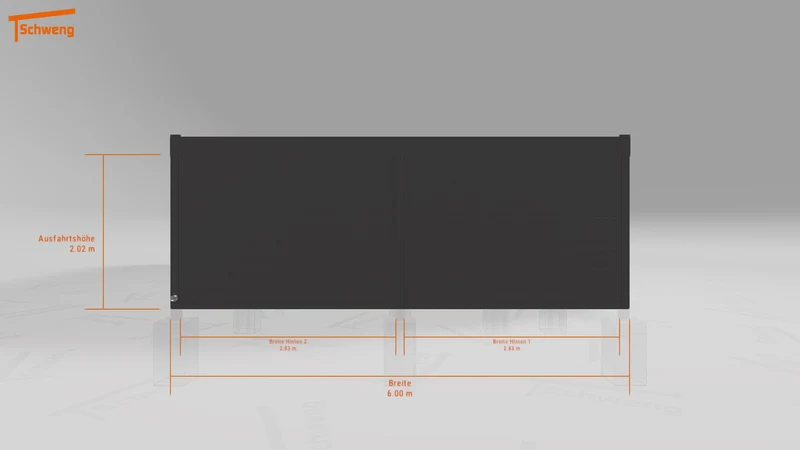 #DE Schweng Flachdachcarport C600 (ID n54qb5) #MTG