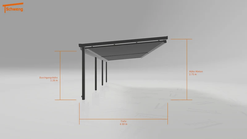 #DE Schweng Terrassenüberdachung S400 (ID 2qb9wq)