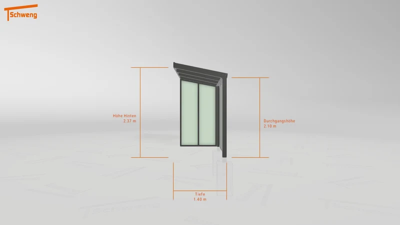 #DE Schweng Terrassenüberdachung S350 (ID x75w2d)