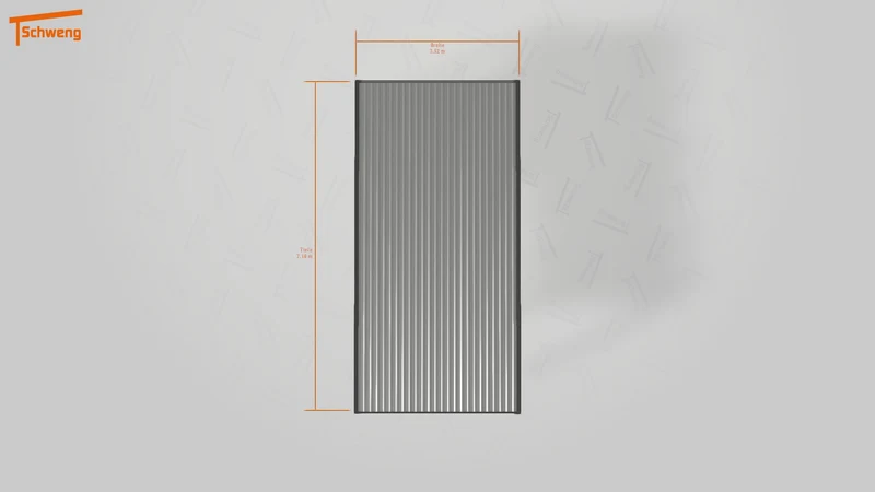 #DE Schweng Flachdachcarport C600+ (ID 5m93b3)