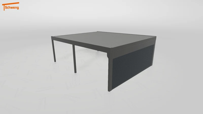 #DE Schweng Flachdachcarport C600+ (ID dvz72y) #MTG