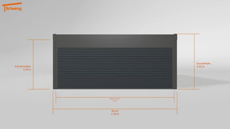#DE Schweng Flachdachcarport C600+ (ID dvz72y) #MTG