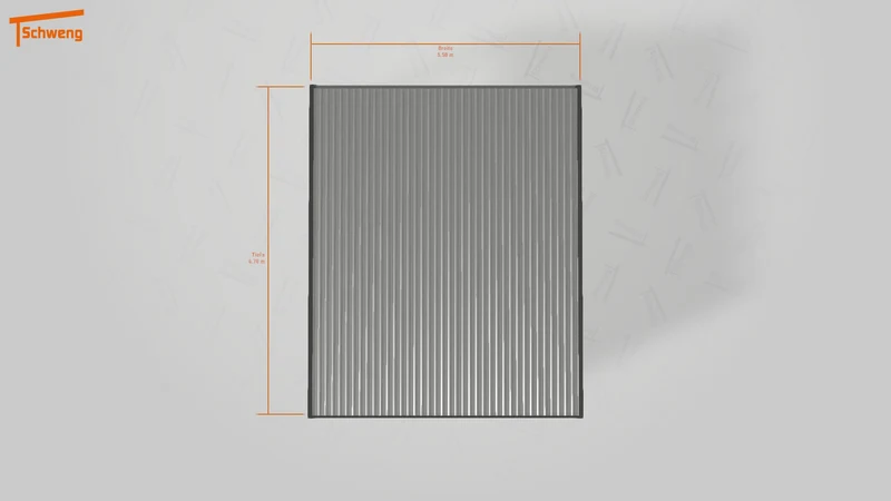 #DE Schweng Flachdachcarport C600+ (ID dvz72y) #MTG