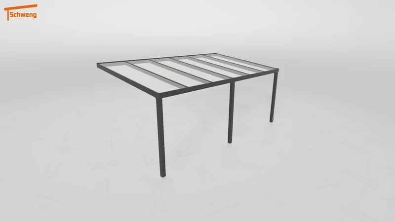 #DE Schweng Pultdachcarport S400 (ID qd2pz4)