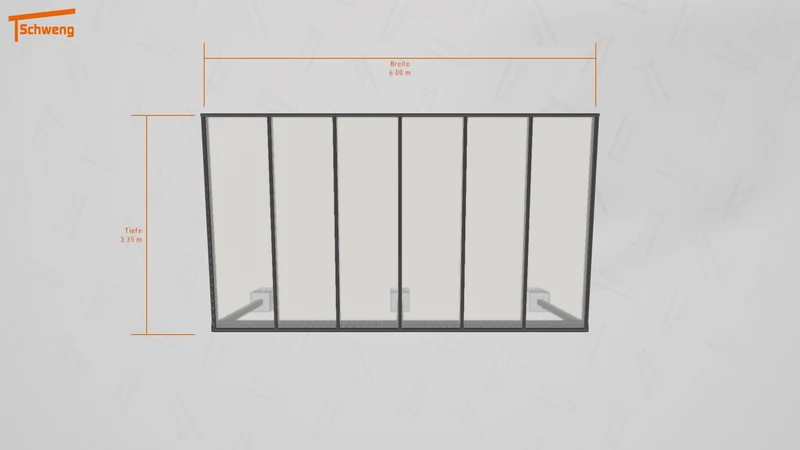 #DE Schweng Pultdachcarport S400 (ID qd2pz4)