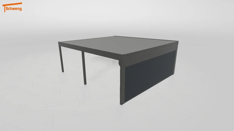 #DE Schweng Flachdachcarport C600+ (ID rjr2mm) #MTG