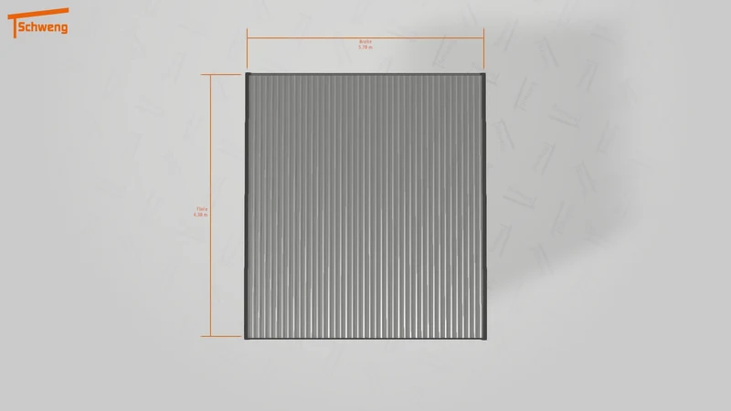 #DE Schweng Flachdachcarport C600+ (ID rjr2mm) #MTG