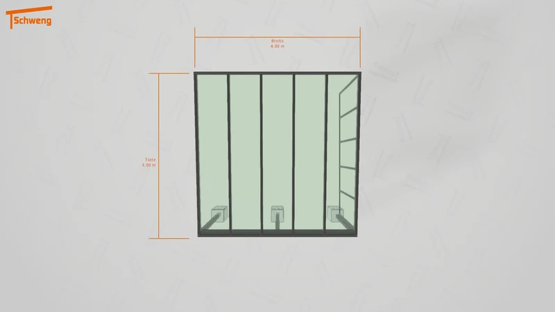 #DE Schweng Terrassenüberdachung S400 (ID 2qb4gw)