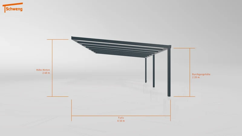 #DE Schweng Terrassenüberdachung S400 (ID qd273v)