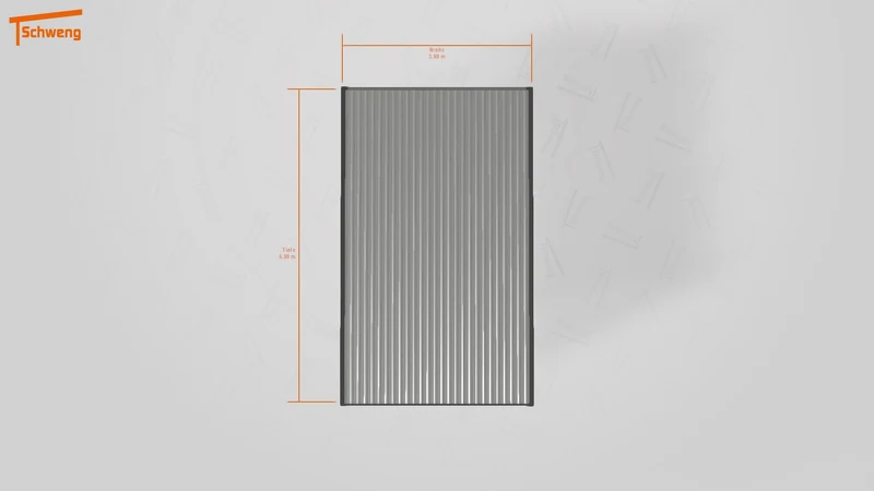 #DE Schweng Flachdachcarport C600 (ID k2rd3g) #MTG
