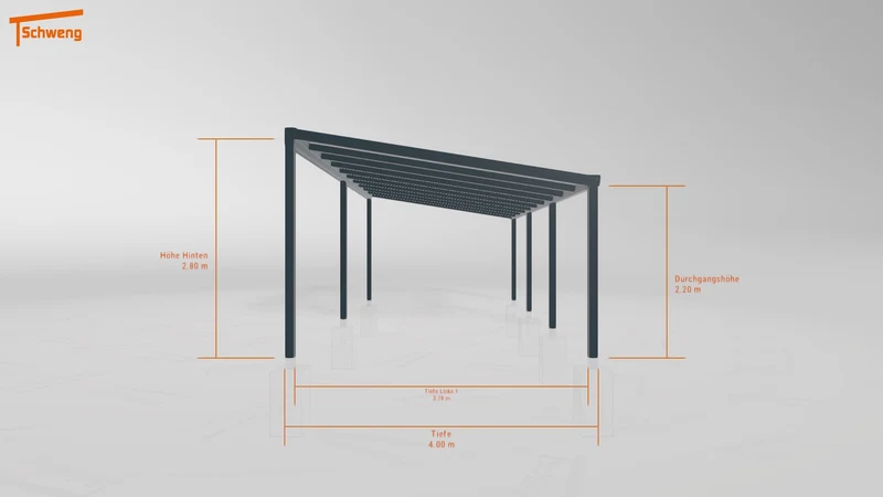 #AT Schweng Terrassenüberdachung S400 (ID dvzqqn)